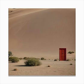 Desert Door  Canvas Print