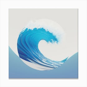 Wave Tsunami Tidal Wave Ocean Sea Water Canvas Print