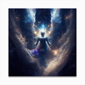 Angel In Space Canvas Print