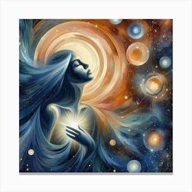 Shamanic Woman Canvas Print