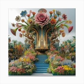 London Flower Show Canvas Print