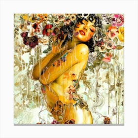 Lace 12 - Flora Essence Canvas Print