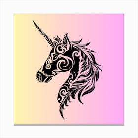 Unicorn Head 5 Canvas Print