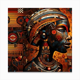 African Woman 32 Canvas Print