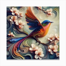 Colorful Bird 1 Canvas Print