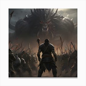 Lord Of The Rings Canvas Print