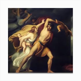 Fall Of Aphrodite Canvas Print