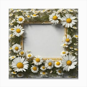 Daisy Frame 5 Canvas Print