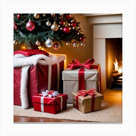 Christmas Presents 4 Canvas Print