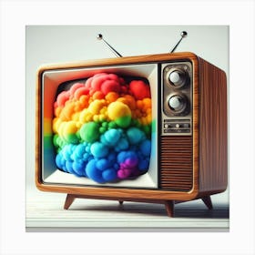 Old Tv 1 Canvas Print