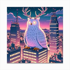Night Owls Canvas Print