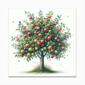 An Apple Tree Home Kitchen Restaurant Canvas Print