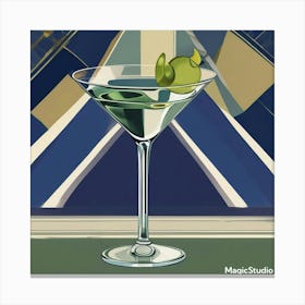 Martini glass Stampe su tela