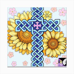 Celtic Cross Canvas Print