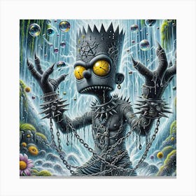 Simpsons - The Simpsons Canvas Print