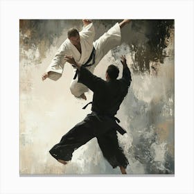 Karate 2 Canvas Print