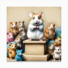 Hamsters 2 Canvas Print