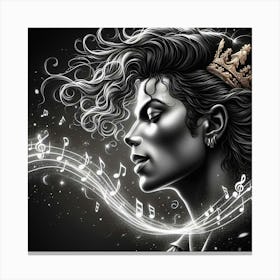 MICHAEL JACKSON WALL ART 3 Canvas Print