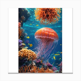 Jellyfish 3 Canvas Print