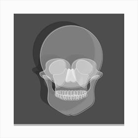 Human Skull Canvas Print