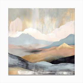 Golden Landscape 1 Canvas Print