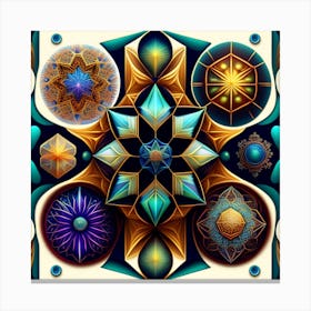 Psychedelic Art Canvas Print