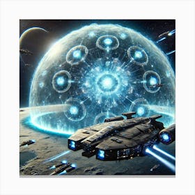 Moonforge Energy Shields Converted Canvas Print