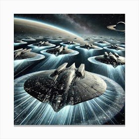 Phantom Fleets 1024x1024 Canvas Print