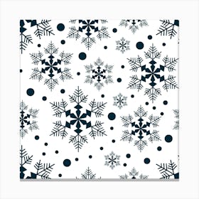 Snowflakes Canvas Print