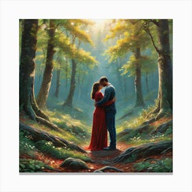 Love Of The Forest Canvas Print