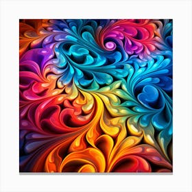 Abstract Painting 6 Canvas Print