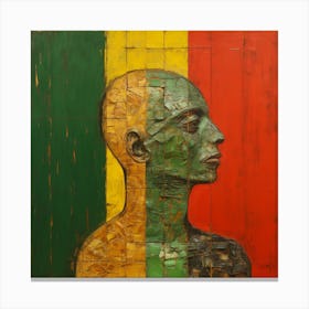 Rasta Head Canvas Print