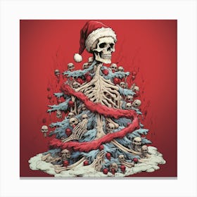 Merry Christmas! Christmas skeleton 26 Canvas Print