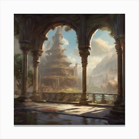 Fantasy Castle 62 Canvas Print