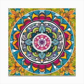 Mandala 9 Canvas Print