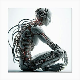 Humanoid Robot 2 Canvas Print