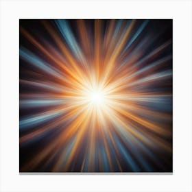 Abstract Starburst 4 Canvas Print