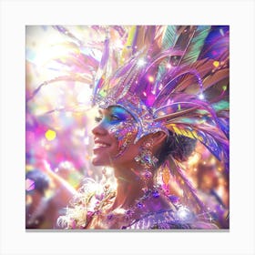 Carnival Dancer 4 Canvas Print