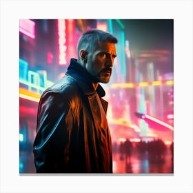 Cyberpunk 2077 3 Canvas Print