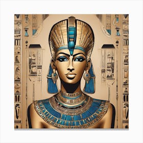 Egyptian Queen Canvas Print