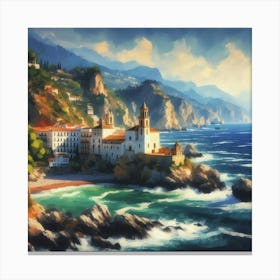 Mediterranean Sea Canvas Print