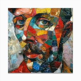 Portrait Of A Man 6 Canvas Print