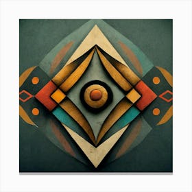 Iconic Medallion - #16 Canvas Print