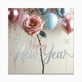 Happy New Year 2 Canvas Print