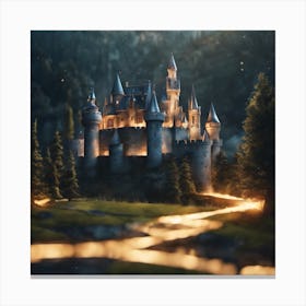 Fairytale Castle 23 Canvas Print