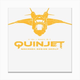 Quinjet Canvas Print