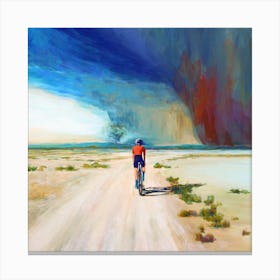 Ride In The Desert Canvas Print