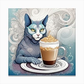 CatfeineE Canvas Print