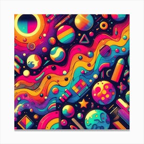 Psychedelic Art 1 Canvas Print