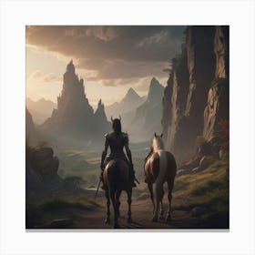 Elder Scrolls 1 Canvas Print